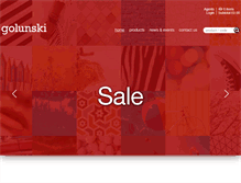 Tablet Screenshot of golunski.co.uk